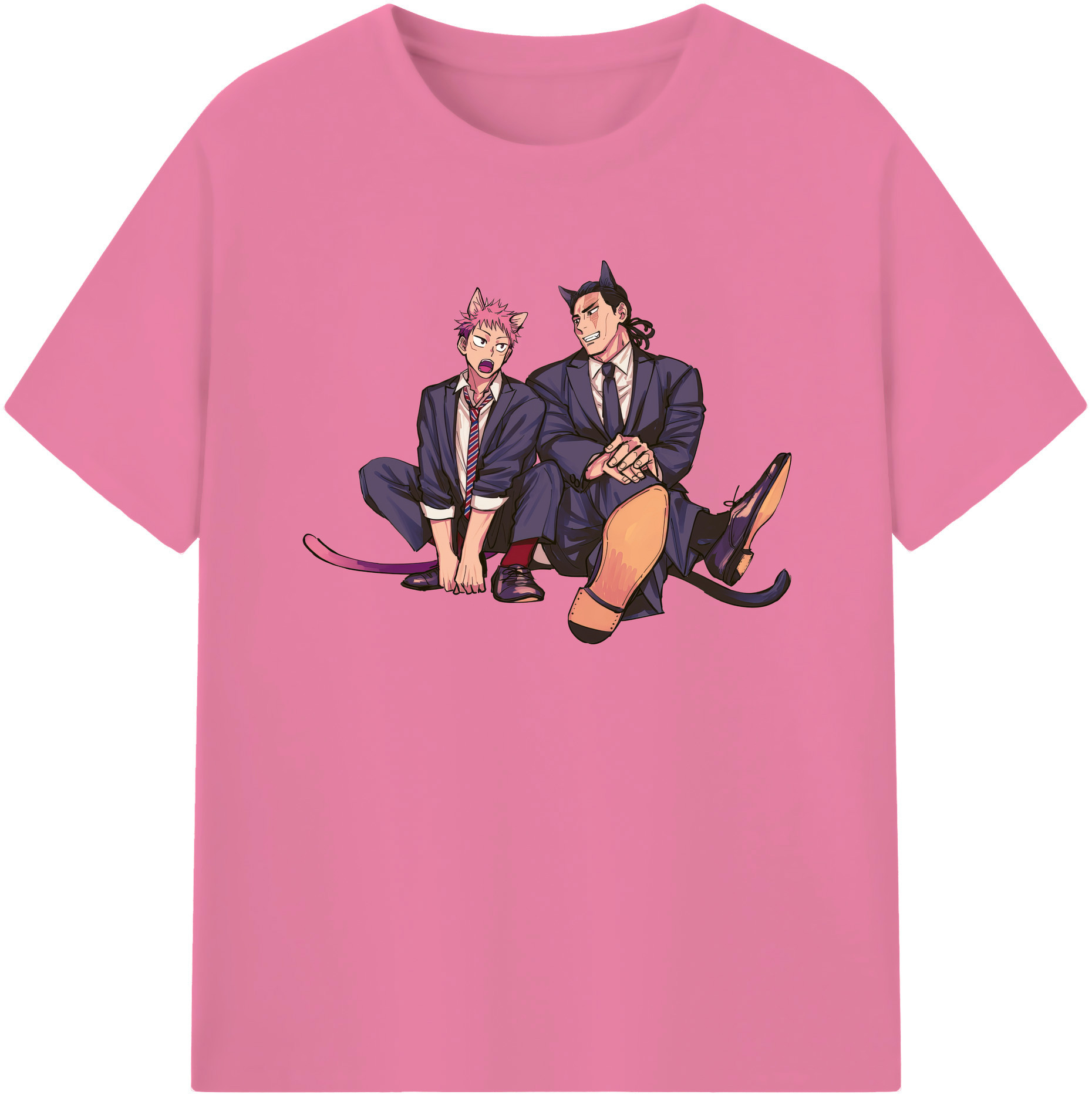 （画像用） 呪術廻戦 Jujutsu Kaisen 綿100％半袖Tシャツ（フロントプリント）